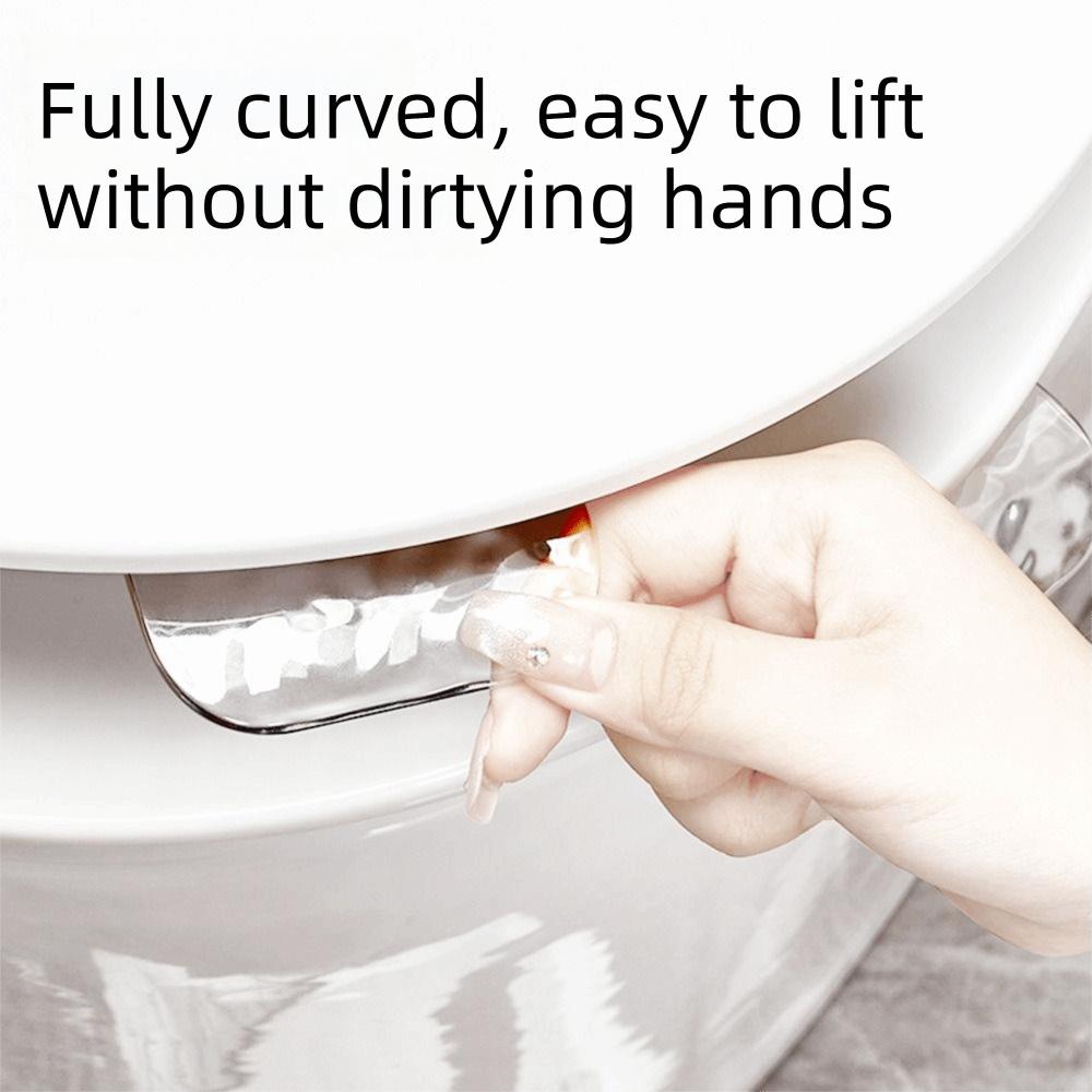 Water Ripple Design Hands-Free Toilet Lifter Toilet Cover Lifter Tool  Home Bathroom Use