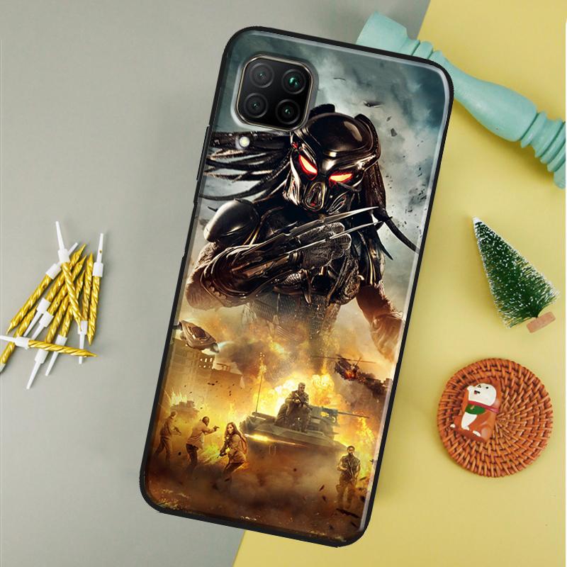 Alien Predator For Huawei P20 P40 Lite P60 P30 Pro Nova 5T 12s 12i 11i Y90 Y70 Y60 Y61 Y91 Y72 9 10 SE Case