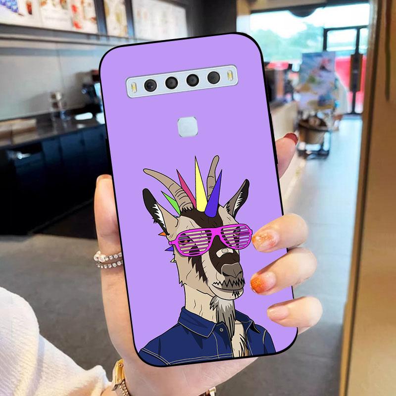 For TCL 10L Case T770H T770B Back Cover For TCL 10 Lite Case Coque Shockproof Soft TPU Silicone Phone Case 10 L 10Lite Fundas