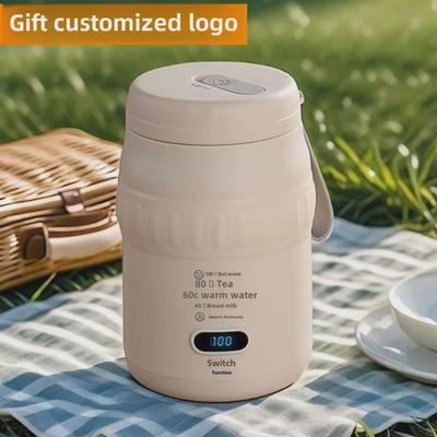 Bouilloire électrique de voyage portable – Tasse compacte, chauffante et isolante à température constante