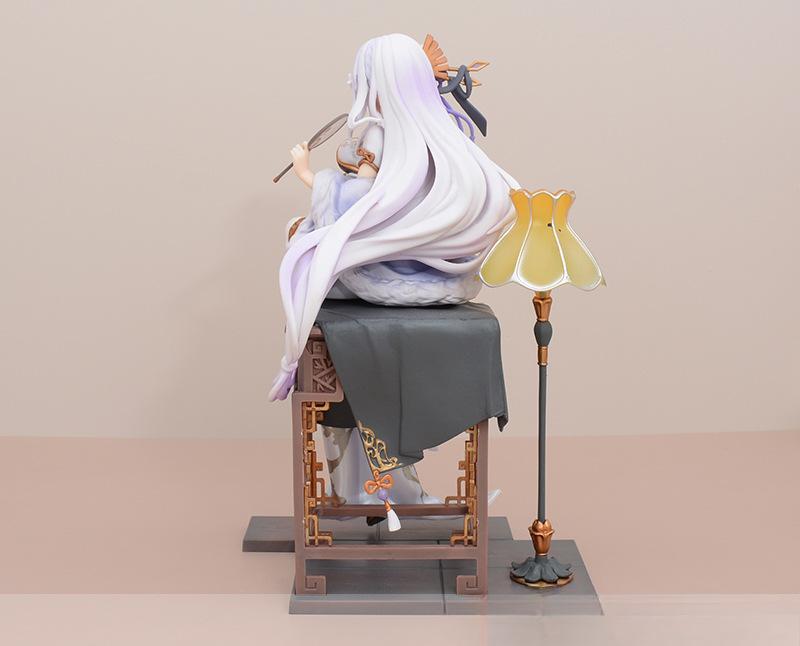 Chinese Style Cheongsam Rem and Emilia Figure Model Ornament