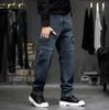 Große Größen Herren Frühling und Herbst Casual Denim Hosen
