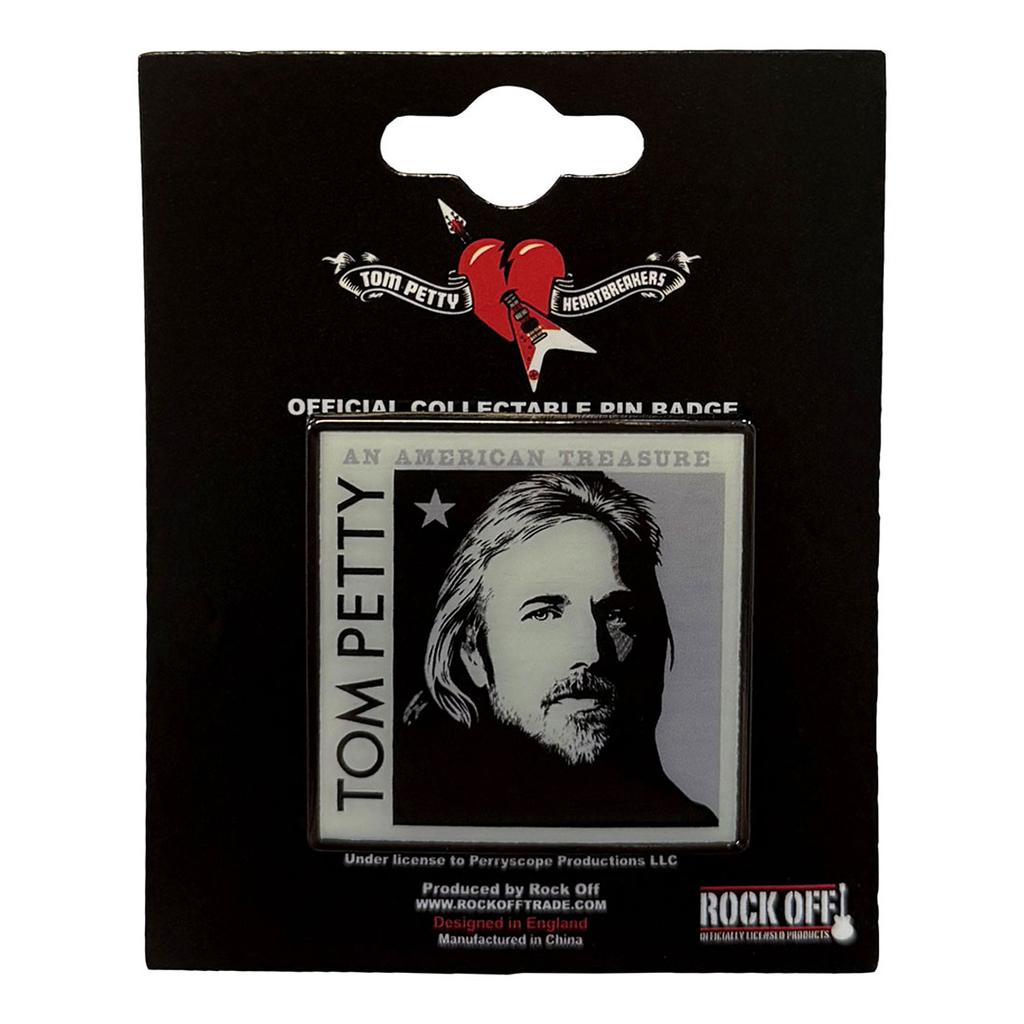 Tom Petty & The Heartbreakers American Treasure Pin Badge