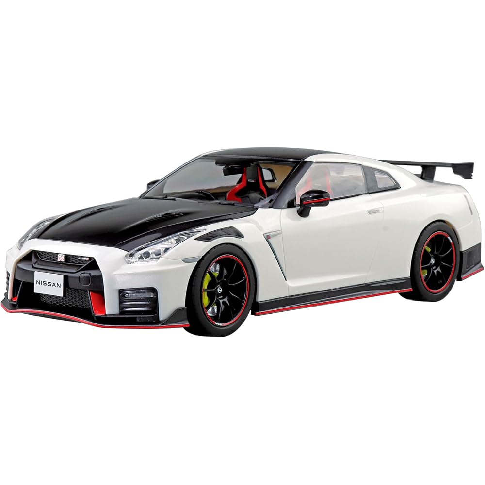 Aoshima Bunka Kyozaisha (AOSHIMA) 1/24 Raku Plus Snap Car Series No. 02-BW R35 Nissan GT-R NISMO ...