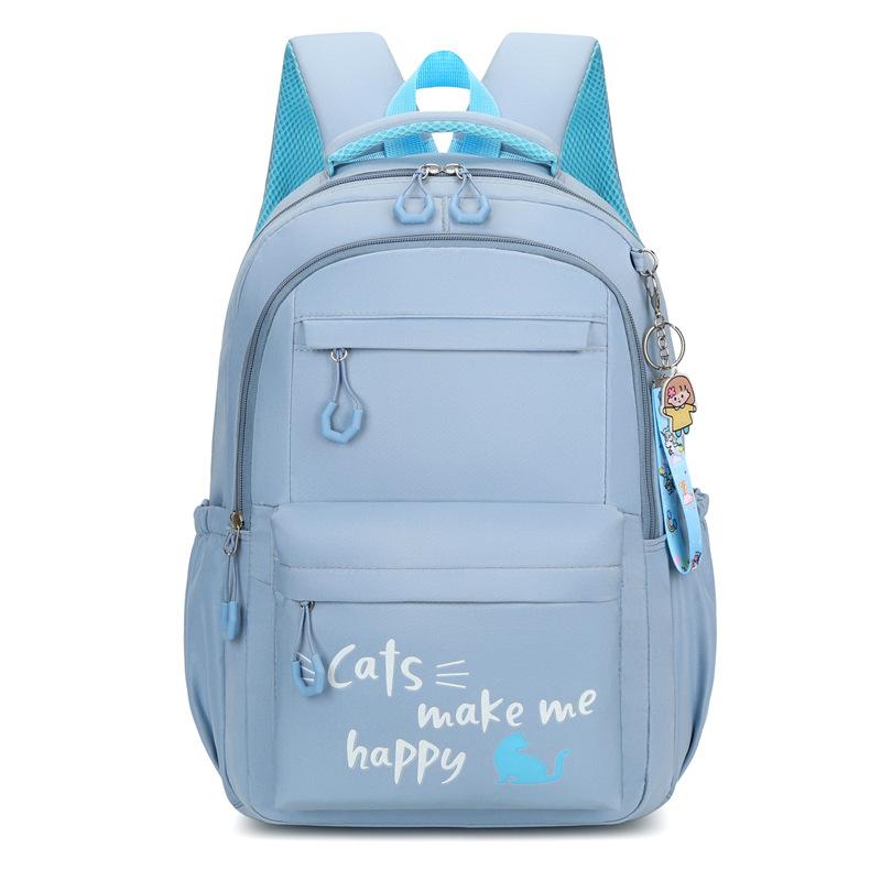 Student bag girl middle school student load reduction spine bag large capacity new high school backpack
