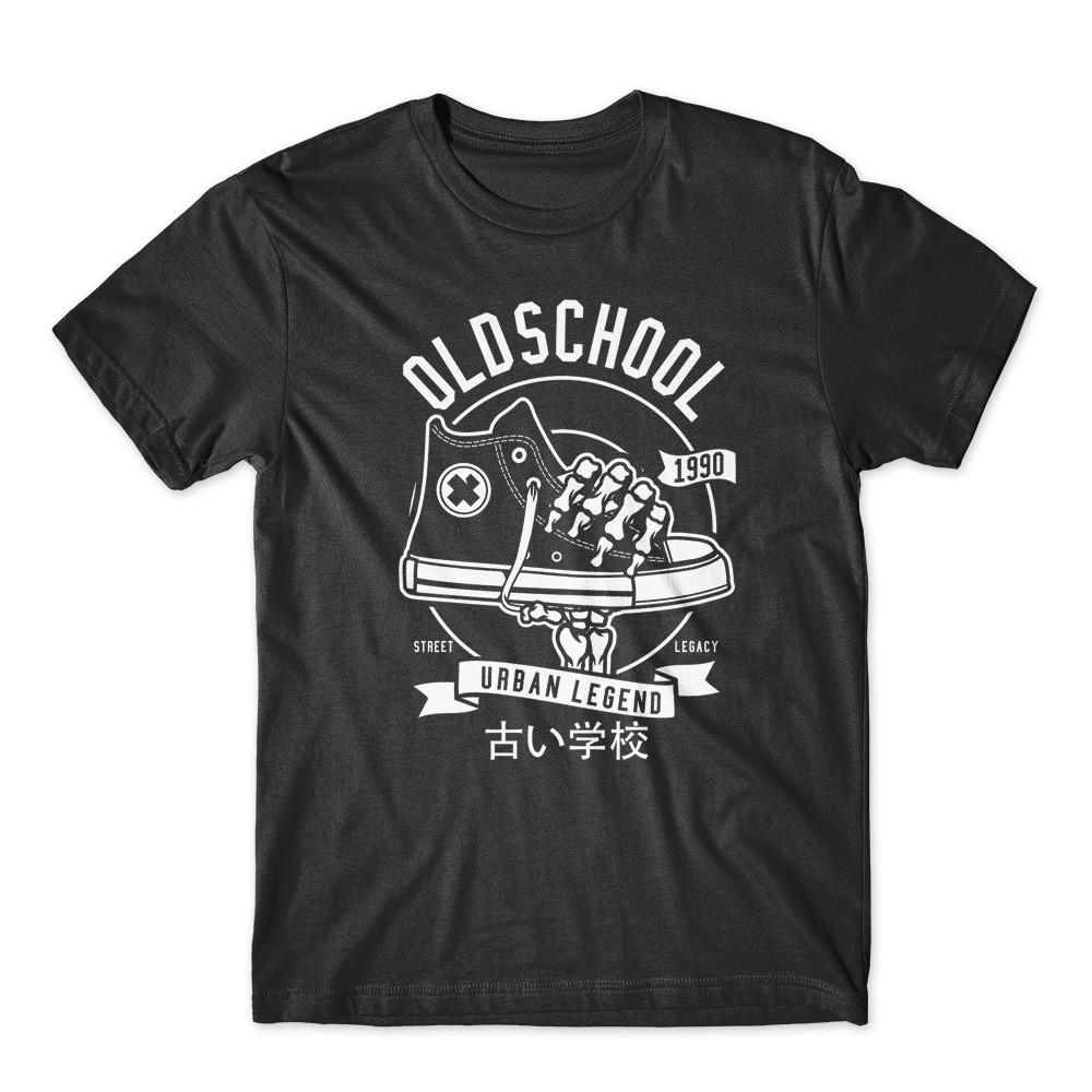 Old School T-Shirt 100% Cotton Premium Tee New