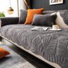 Nordic Soft Velvet Plush Quilted Sofa Towel Thicken Short Plush Sectional Sofa Cover Non-slip Couch Covers for Living Room