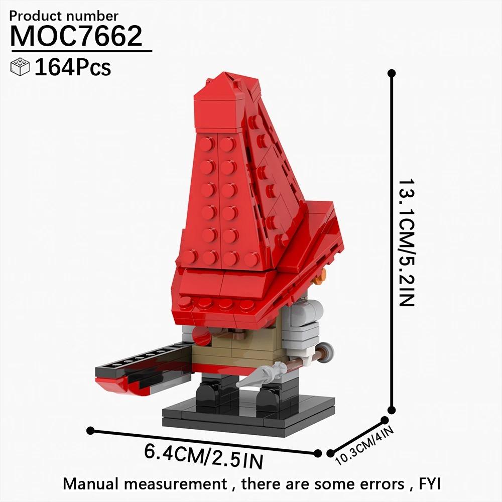 MOOXI New Halloween Horror Movie Games BrickHeadzed Children Toy MOC Brick Gift Assembly Model Kit For Adults Building Block Set