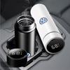 500ml Portable Car Smart Thermo Bottle Temperature Display Cup Coffee Cup For VW Rline CC Tiguan Golf MK6 Passat Polo CWU1