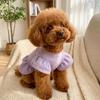 Flying Sleeve Pet Cake Skirt Breathable Mesh Princess Apparel Fashion Dog Costume  Daily Wear