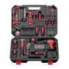 Perceuse sans fil multifonctionnelle et kit d'outils DELIXI prise CN (adaptateur inclus)