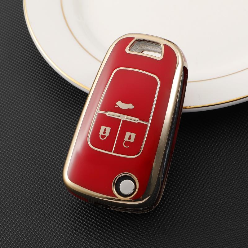 TPU Car Key Case for Chevrolet Cruze Aveo Trax Sail Malibu Captiva Opel Vauxhall Astra J Corsa Insignia Mokka for Buick