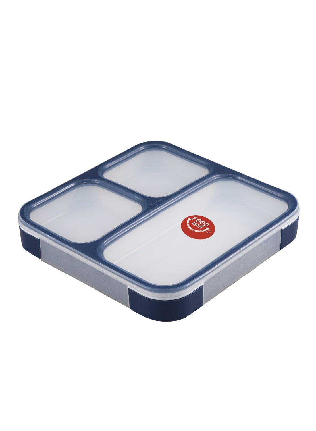

CB Japan Bento Box Navy Thin Foodman 800ml DSK