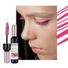 1PC Colorful Eyelash Mascara EyeLashes Extension Curling Lengthen White Purple Cosplay Makeup Glitter Point Diamond Mascara