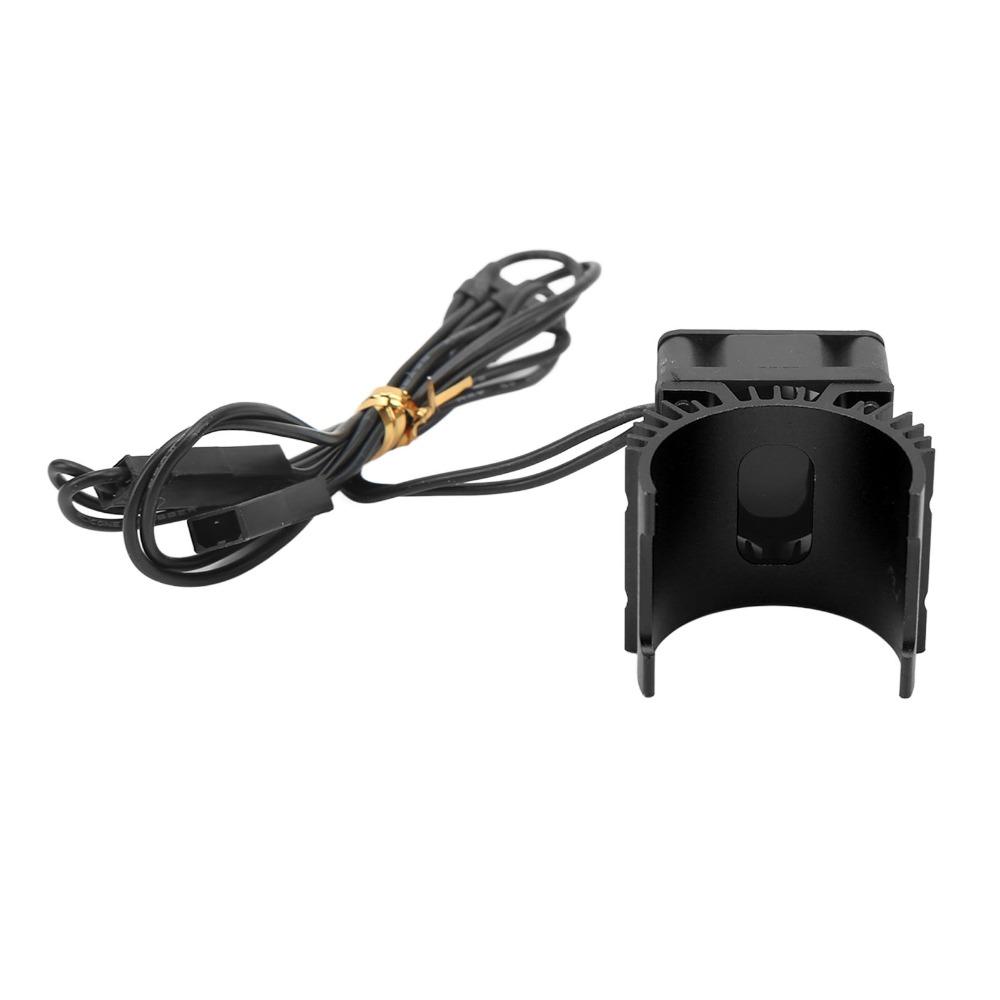 Aluminum Alloy RC Motor Cooling Fan Heatsink 8.4V Brushless Motor Fan Heatsink  Off-Road Racing