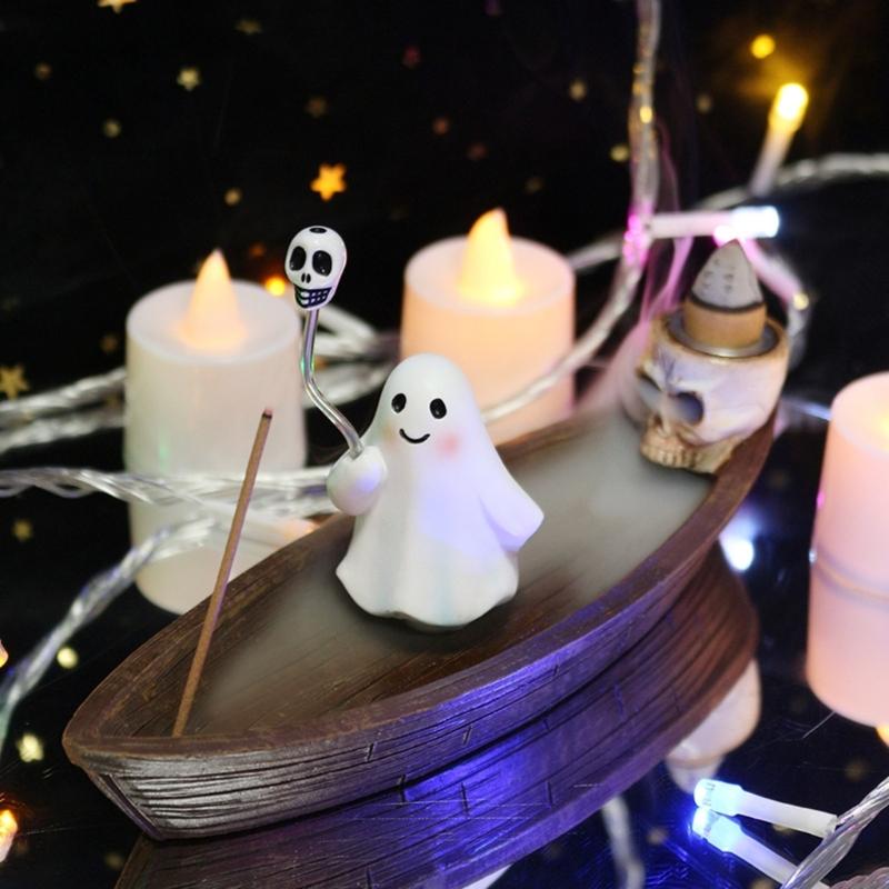 Haunted Ship Resin Statue Scented Decoration Handmade Art Piece For Living Room Bedroom