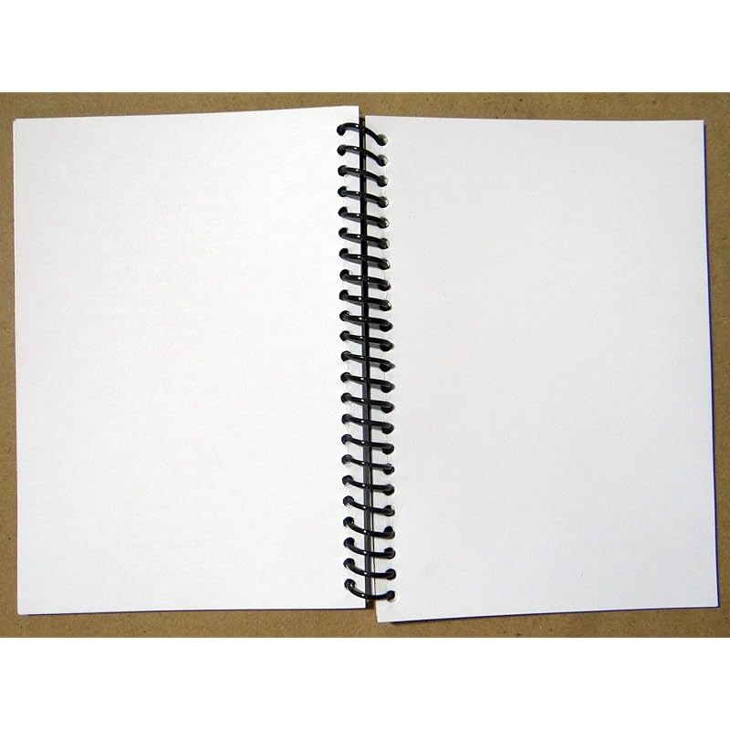 Amblitz A5 Spiral Notebook - Unruled- 200 Page - Pack Of 2 Regular