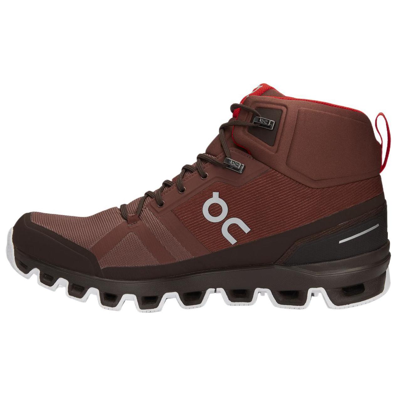 

ON Cloudrock Водонепроницаемые походные ботинки Какао Красный Мужские Кроссовки Коричневый 23.99855 45