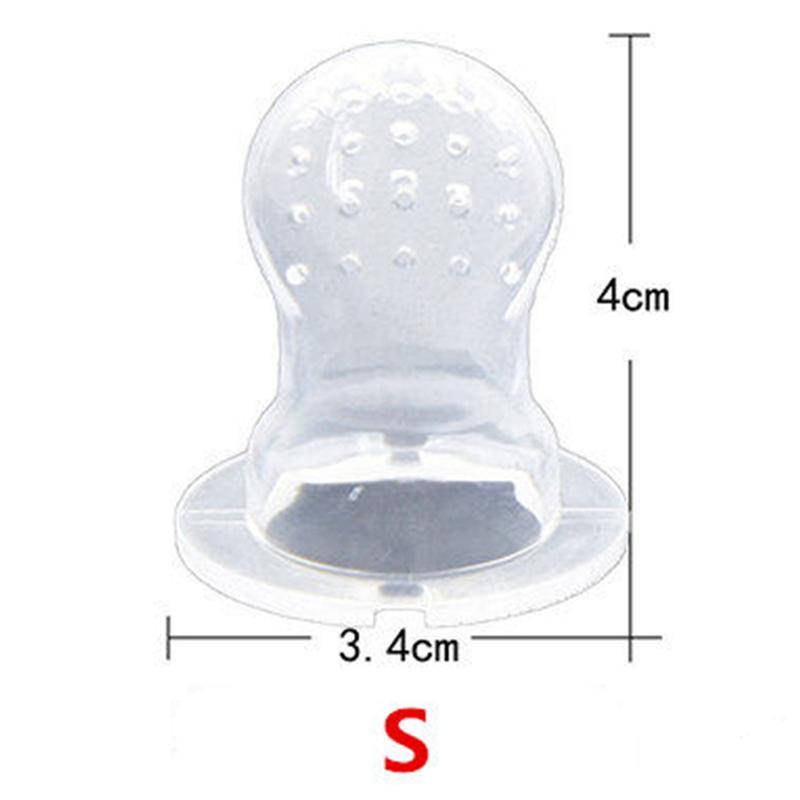 4Pcs/Set Baby Food Pacifier Toddler Nibbler Feeder Cup Boy Girl Fruit Vegetable Feeding Infant Newborn Nipple Soother Bottles