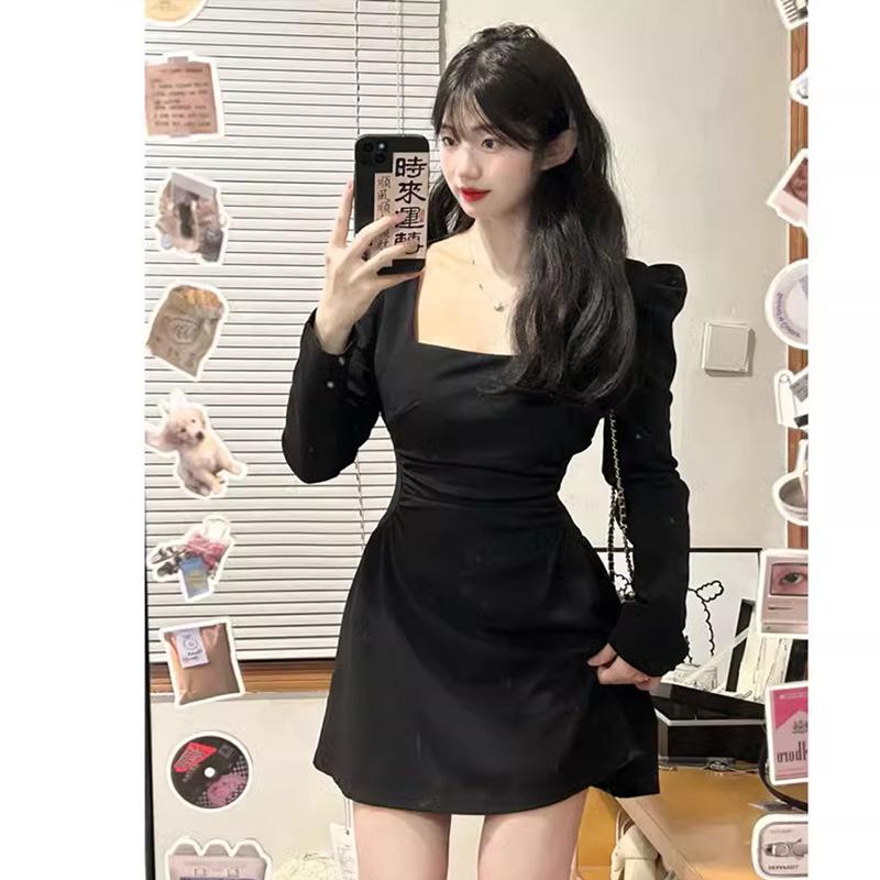 Design Sense Waist Skinny Dress Women's Spring High Sense Versatile Short Skirt Spice Girl Sexy Fashion Hip Wrap Skirt