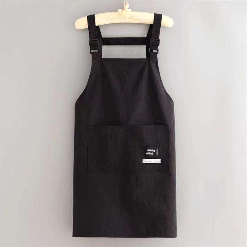 Fashion Strap Style Apron Waterproof Anti-fouling Nail Art Cafe Workwear Sleeveless Catering Waiter Work Clothes