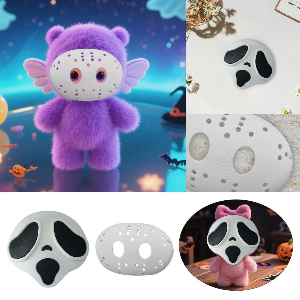 Halloween Horror Doll Mask Personality Dress Up Props
