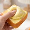 Squishy Toy Soft Foam Simulation Bread with Ice Cream Scoop Shape Slow Rising Stress Relief Squishy Toy for Sensory Play and Collection