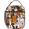 Animal Lunch Bag Insulated Reusable Lunch Box Lunch Tote Lunchbox Portable Bento Bags For Men Women Office Work Travel Picnic