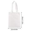 Solid White Shoulder Handbag Stylish and Portable School Shoulder Bag Suitable for Vacation Work Travel