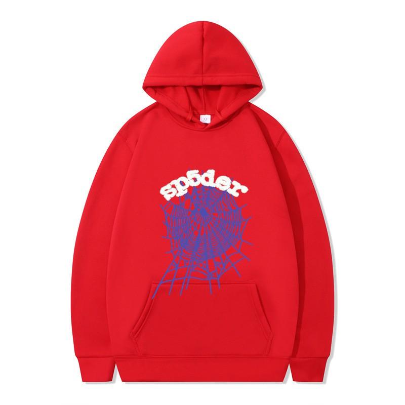 Unisex Kapuzenpullover Mit Spinnenaufdruck Lockerer Schnitt Langarm Pullover Winter
