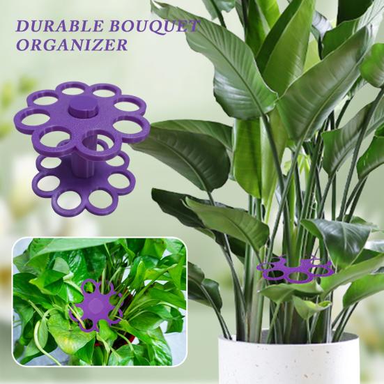 Flower Arrangement Tool Heavy Duty Stem Holder Detachable Bouquet Stem