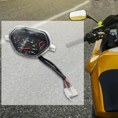 Motorrad Tachometer Kilometerzähler mit Blinkeranzeige Professionelles Armaturenbrett für