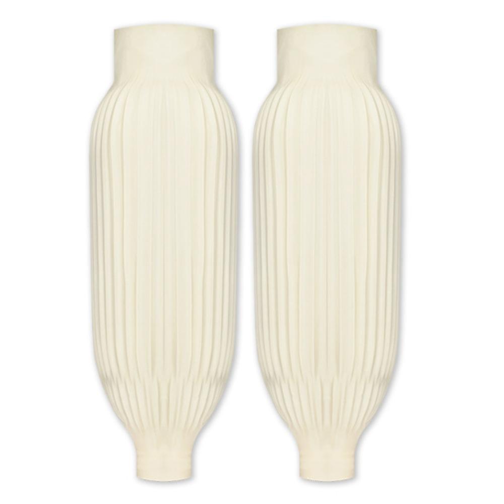 40cm Latex Arm Sleeves Oil Resistant Arm Protector Lightweight Waterproof Armbands Wet Environment белый