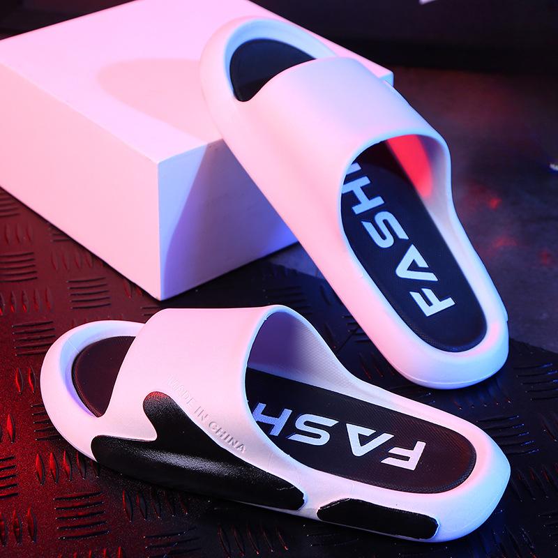 One-piece Shoes Thick-soled Indoor Cool Student Fashion Slippers