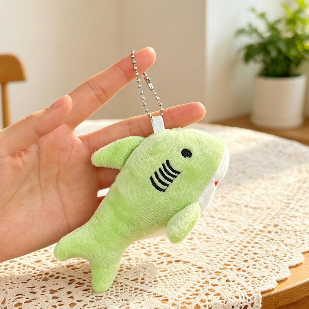 Mini Shark Plush Keychain Doll - Wedding Toss Charm