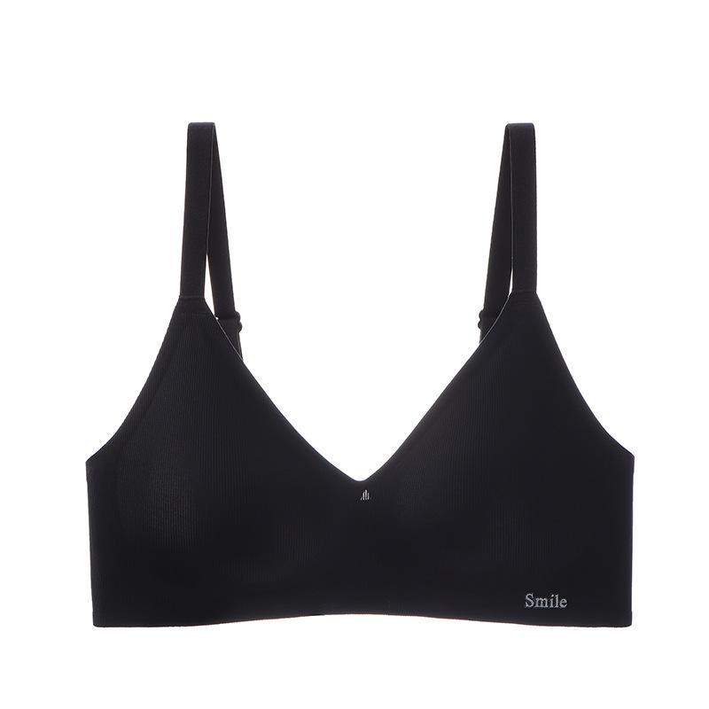 Traceless Soft Support Strip Underwear Is Comfortable and Nude, Close-fitting, No Steel Ring Gathers Up, Beautiful Back Bra Women