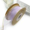 10yards Organza Ribbon Golden Wave Wired Ribbon Gift Bouquet Packaging,Handicrafts,Christmas Birthday Wedding Party Decoration