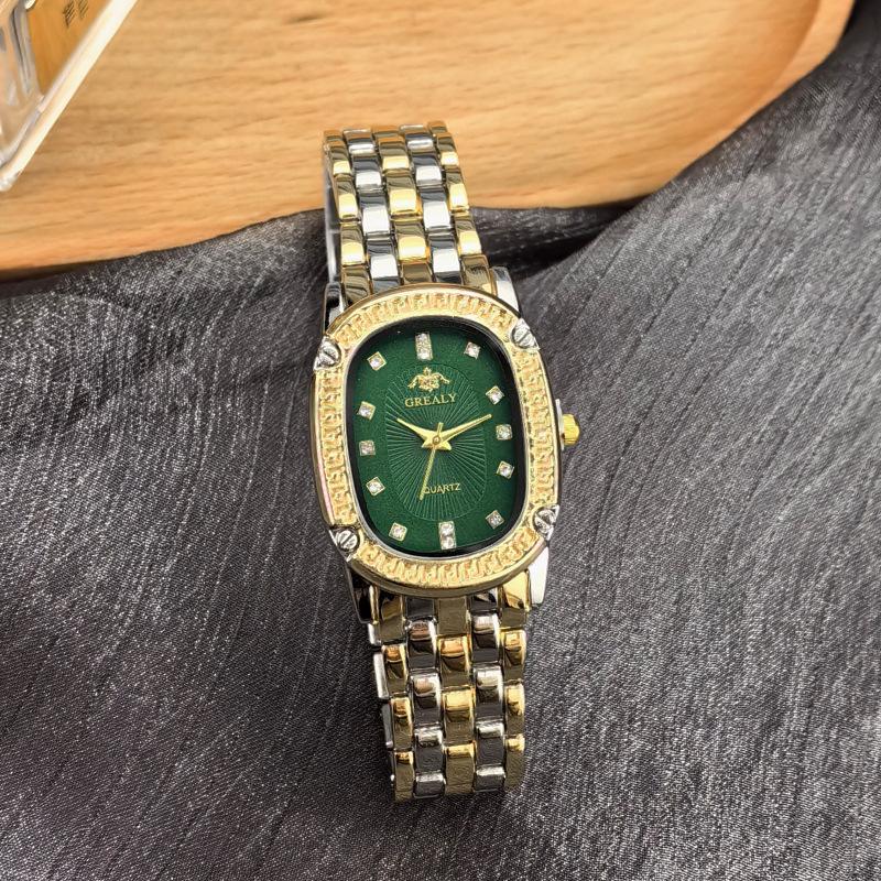 

Fashion Square Women s Watches Brand Ladies Quartz Wristwatch Classic Silver Simple Femme Steel Band relogio feminino Gift бронзовый