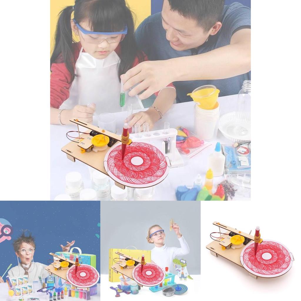 Schüler Mittelschule Grundschule DIY Elektrisches Zeichengerät Materialpaket Wissenschaft Pädagogisches Spielzeug