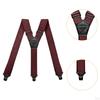 Hidden Suspenders for Belt Loops under Clothes 3 Clips Suspender