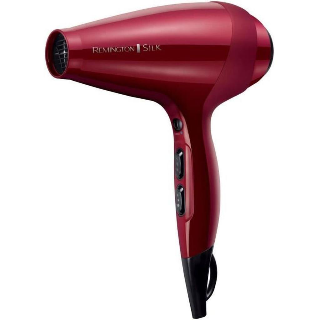 Sèche-Cheveux - REMINGTON - AC9096 Silk Ionique - Moteur AC Professionnel - Fonction turbo