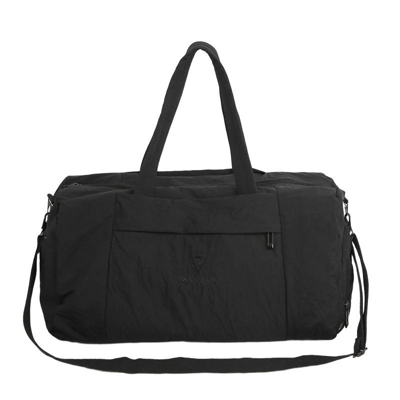 Sports bag for women, fitness bag, large-capacity short-trip travel bag, lightweight luggage bag for women, versatile commuter shoulder and crossbody