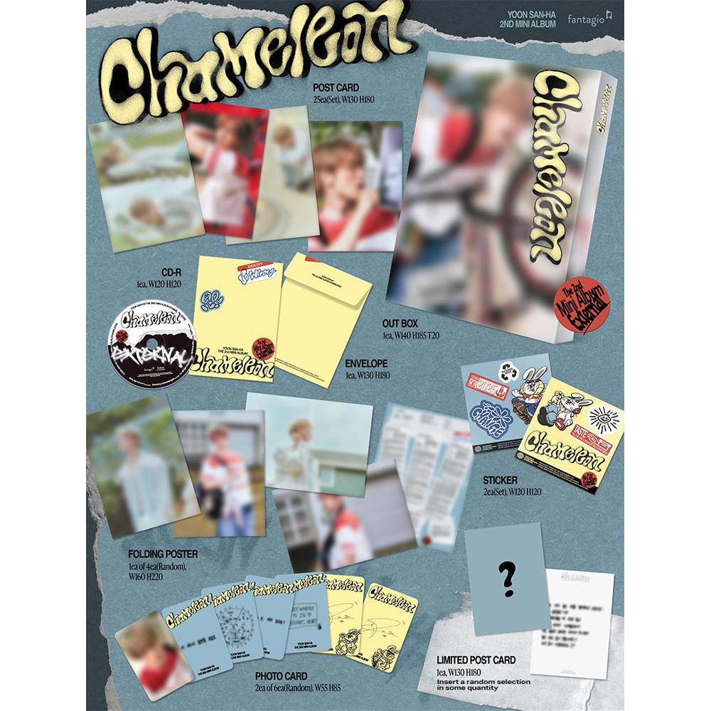 [Pre-order] YOONSANHA - CHAMELEON (2nd Mini)