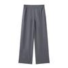 Spring 2025 Women's European & American Style Striped Short Sleeve Shirt with Casual Long Pants