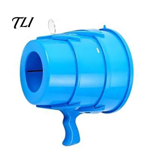 Family Gathering Entertainment Handheld Air Cannon Toy, Portable Shooter for Kids, Outdoor Teenager Prank Accessories Play Bubble Machine, Funny