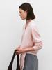 ATELIER NAIN Essential Cashmere Deep V-Neck Knit(T-7125) L/Pink