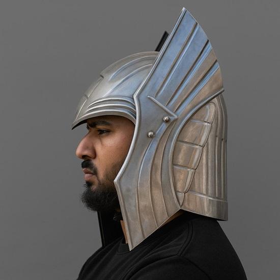 Ragnarok Helmet  Medieval Wearable Armor  Viking Warrior Cosplay Prop Collectible Helmet Replica  Halloween Gift  Birthday Gift