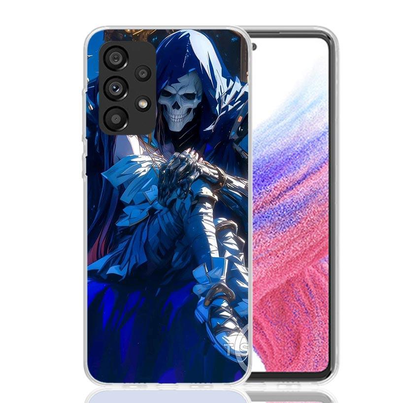 Albedo Overlord Anime Phone Case For Samsung Galaxy A17 A16 A14 A15 A13 A57 A56 A54 A55 A53 A37 A36 A34 A35 A33 A26 A24 A25 A23