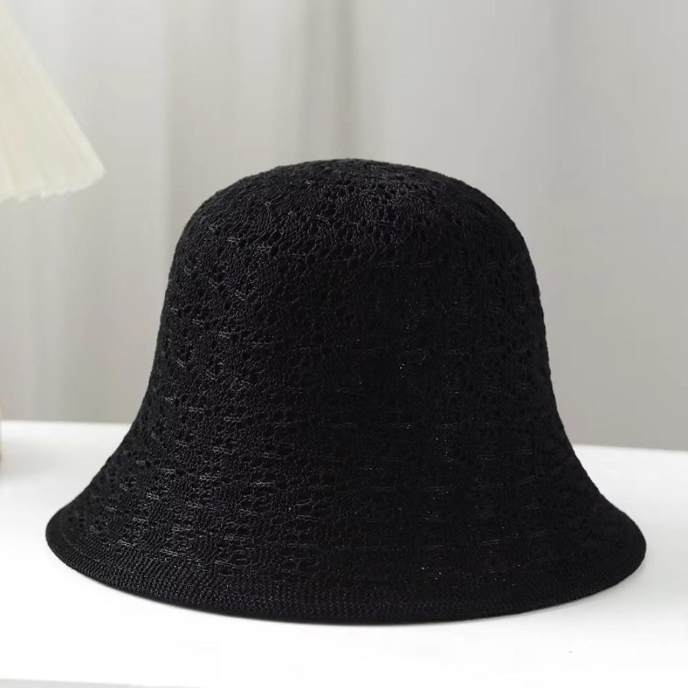 Fashion Double Layer Bucket Hat Foldable Sun Protection Fisherman's Hat Sun Hat Women Girls
