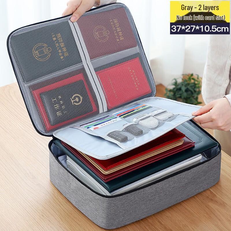Waterproof Document and Passport Organizer Bag